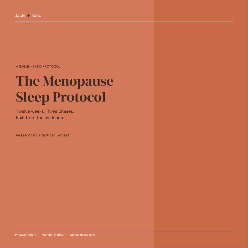 The Menopause Sleep Protocol cover